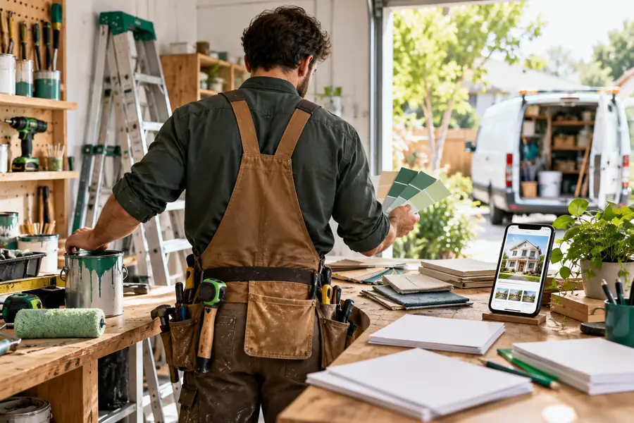 Aperçu d’un site web d’entreprise de nettoyage illustrant une page potentiellement visible par le public