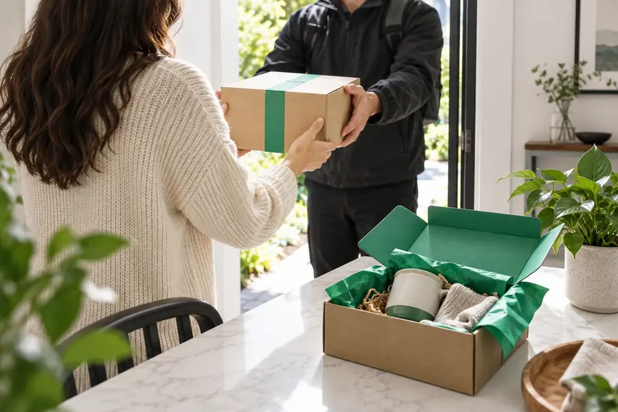 Website-Konzept für ein Online-Shopping-Erlebnis